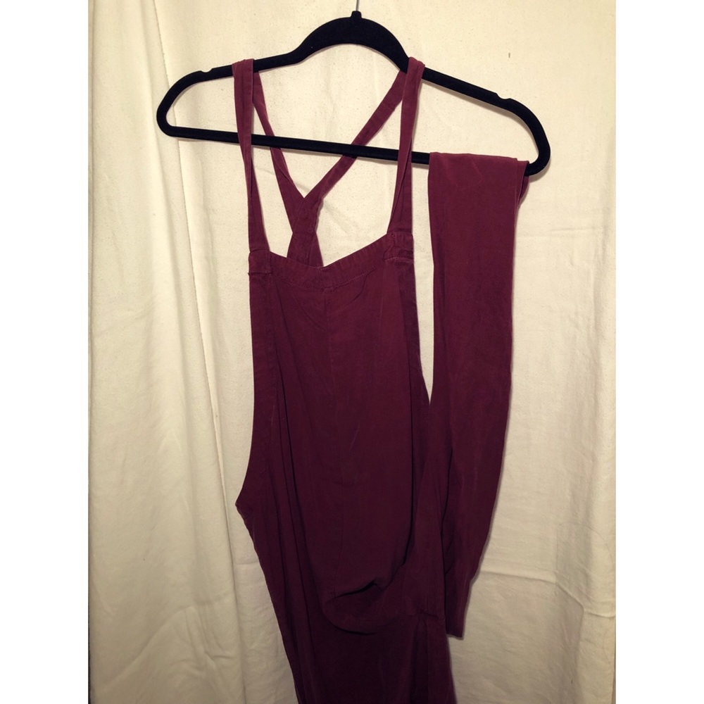 Maroon jumpsuit